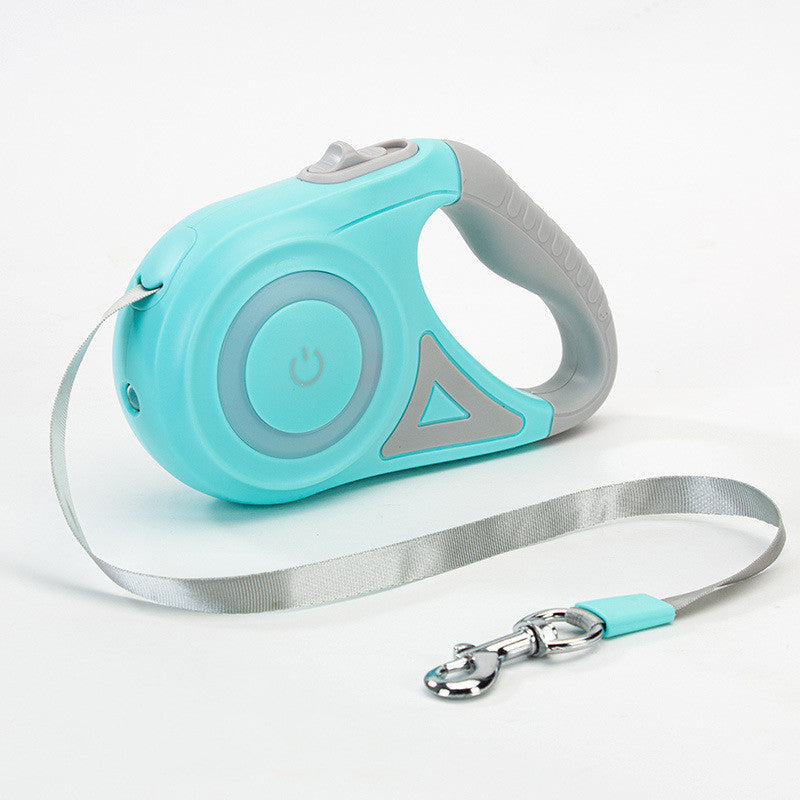 Retractable Dog Leash – Spotlight for Night Walks!